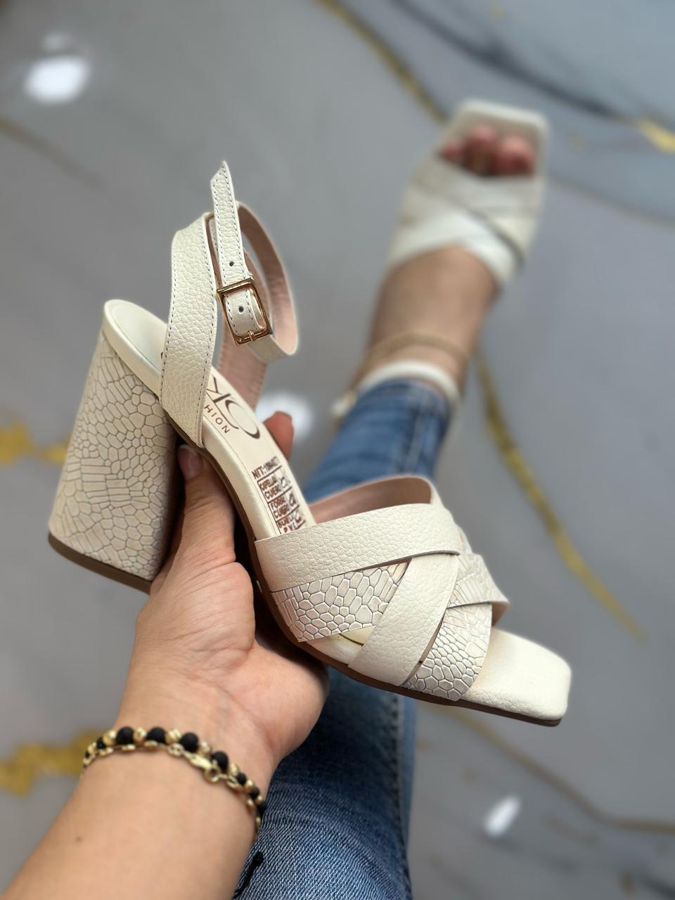 Brezo Dorado – Cuña Espadrille Textura Croco